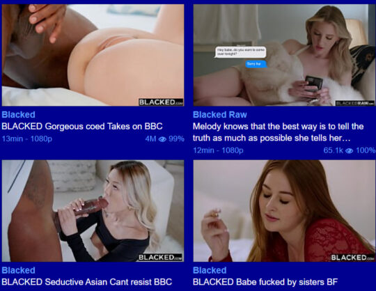 XNXX Blacked