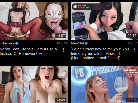PornHub Facials